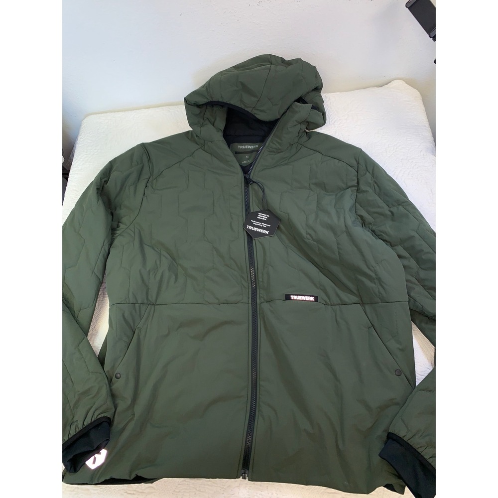 Truewerk M3 Woobie Hoodie Mens XL Olive Green Insulated Workwear Jacket New